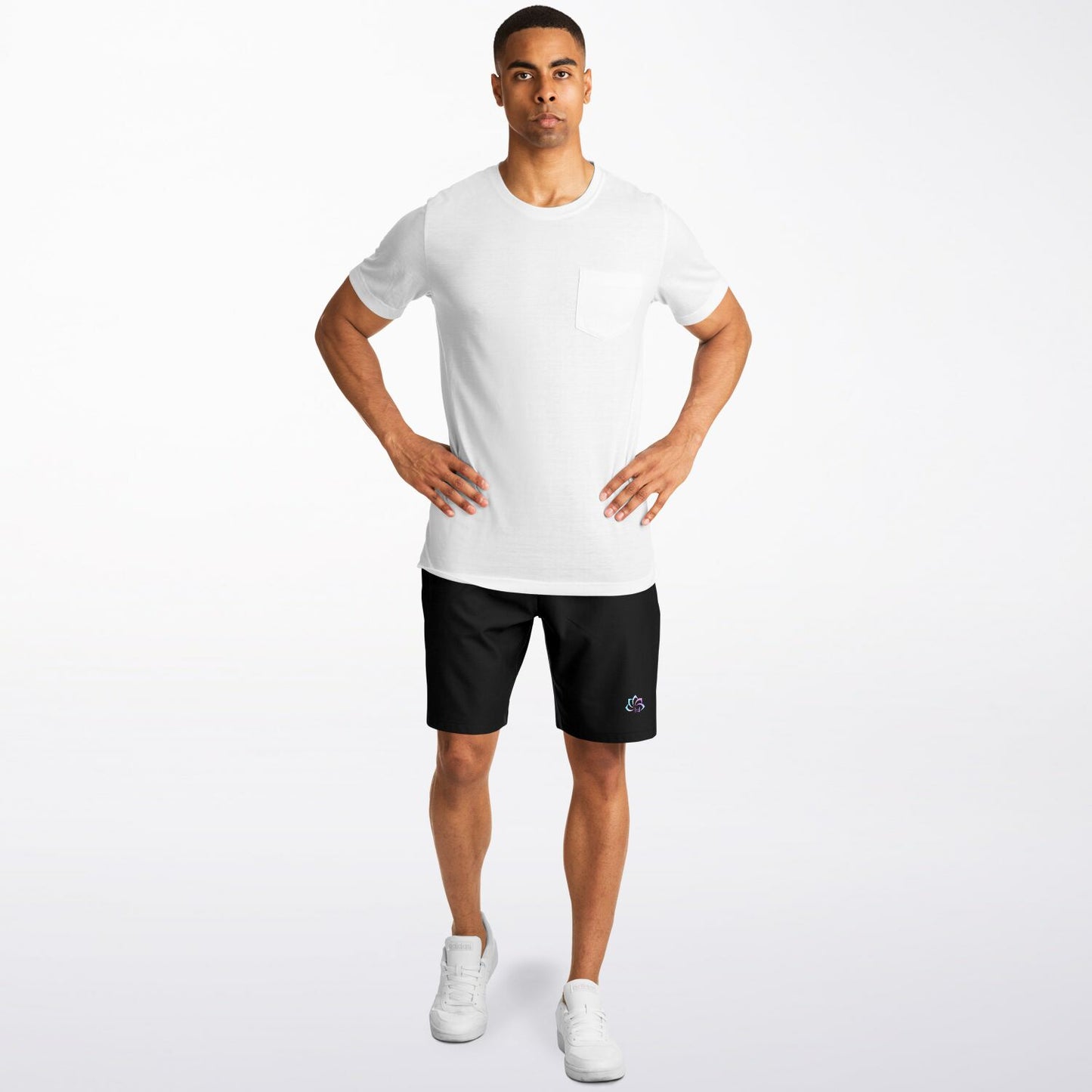 Black Men's Long Shorts