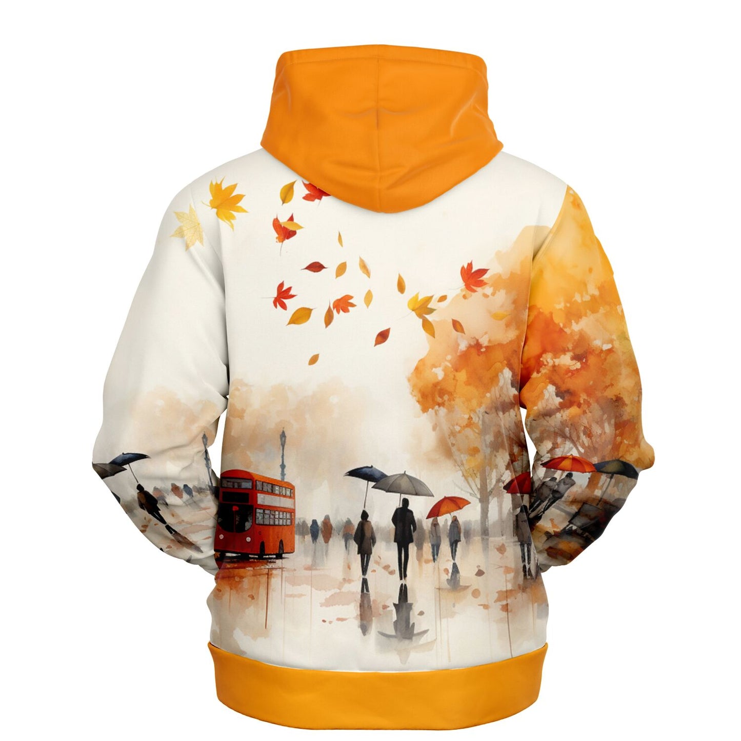 Fall In a City Unisex Pullover Hoodie