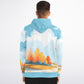 Fall Landscape 1 Unisex Zip Hoodie