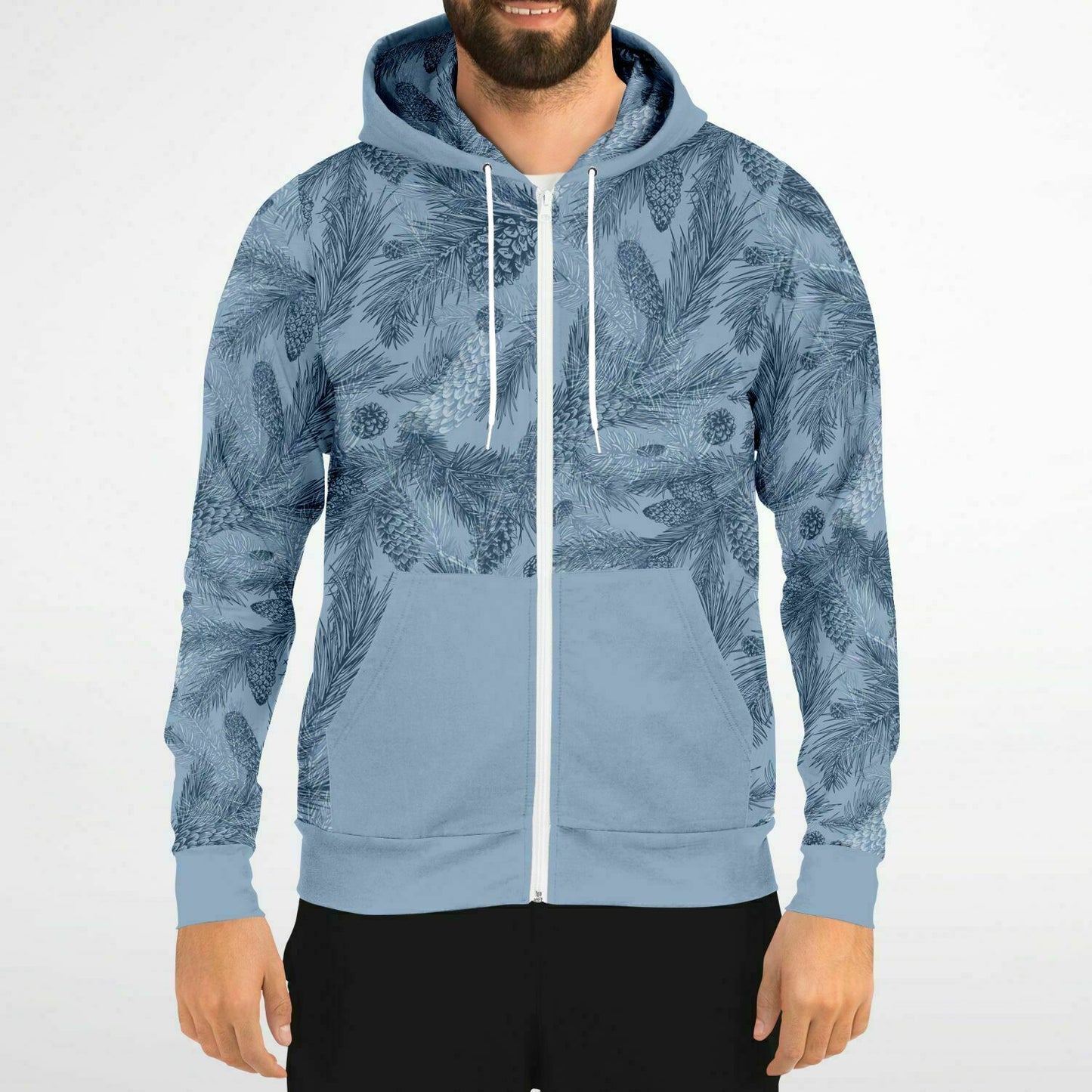 Blue Spruce Zip Hoodie Unisex copy