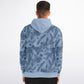 Grey-Blue Spruce Unisex Zip Hoodie