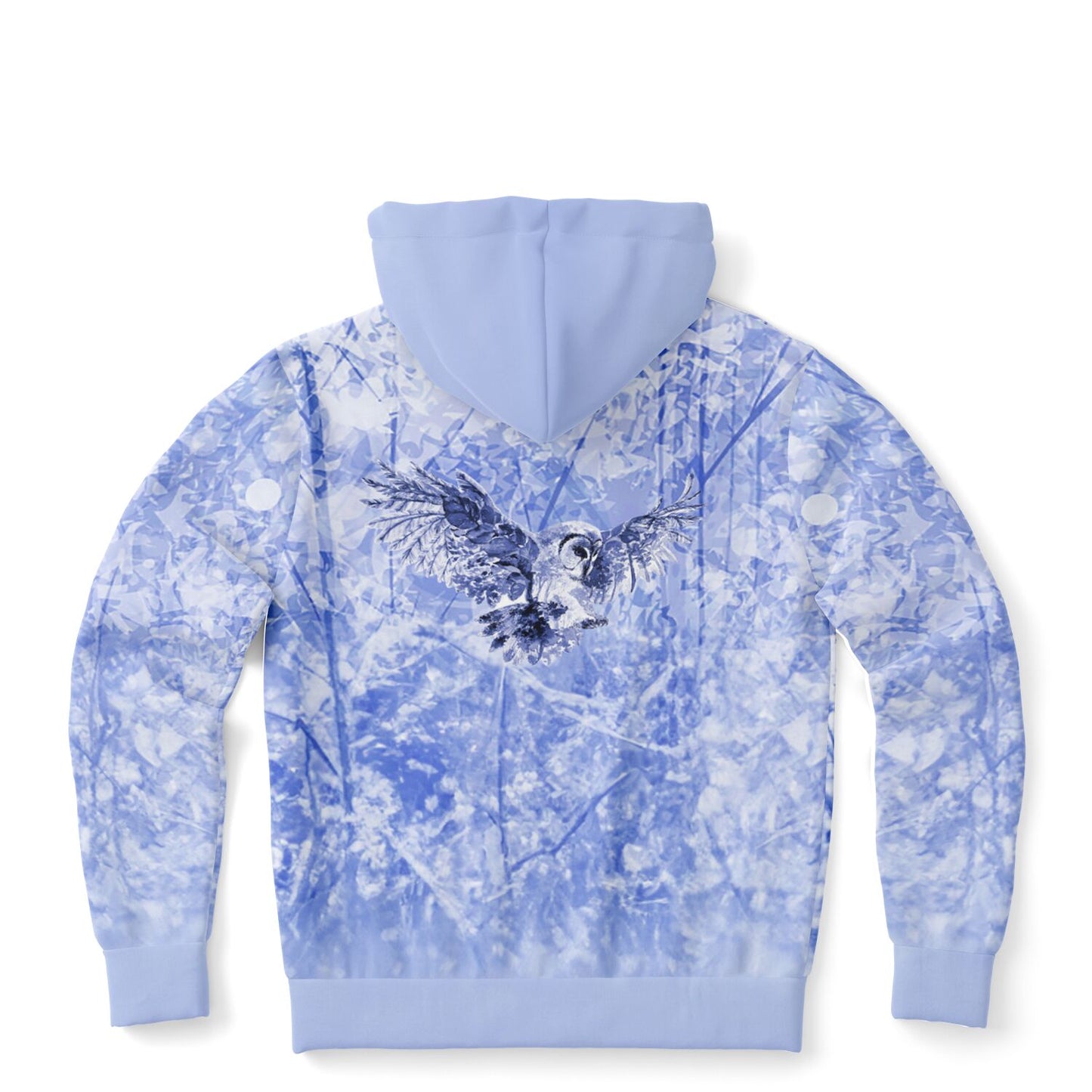 Winter Forest Unisex Zip Hoodie