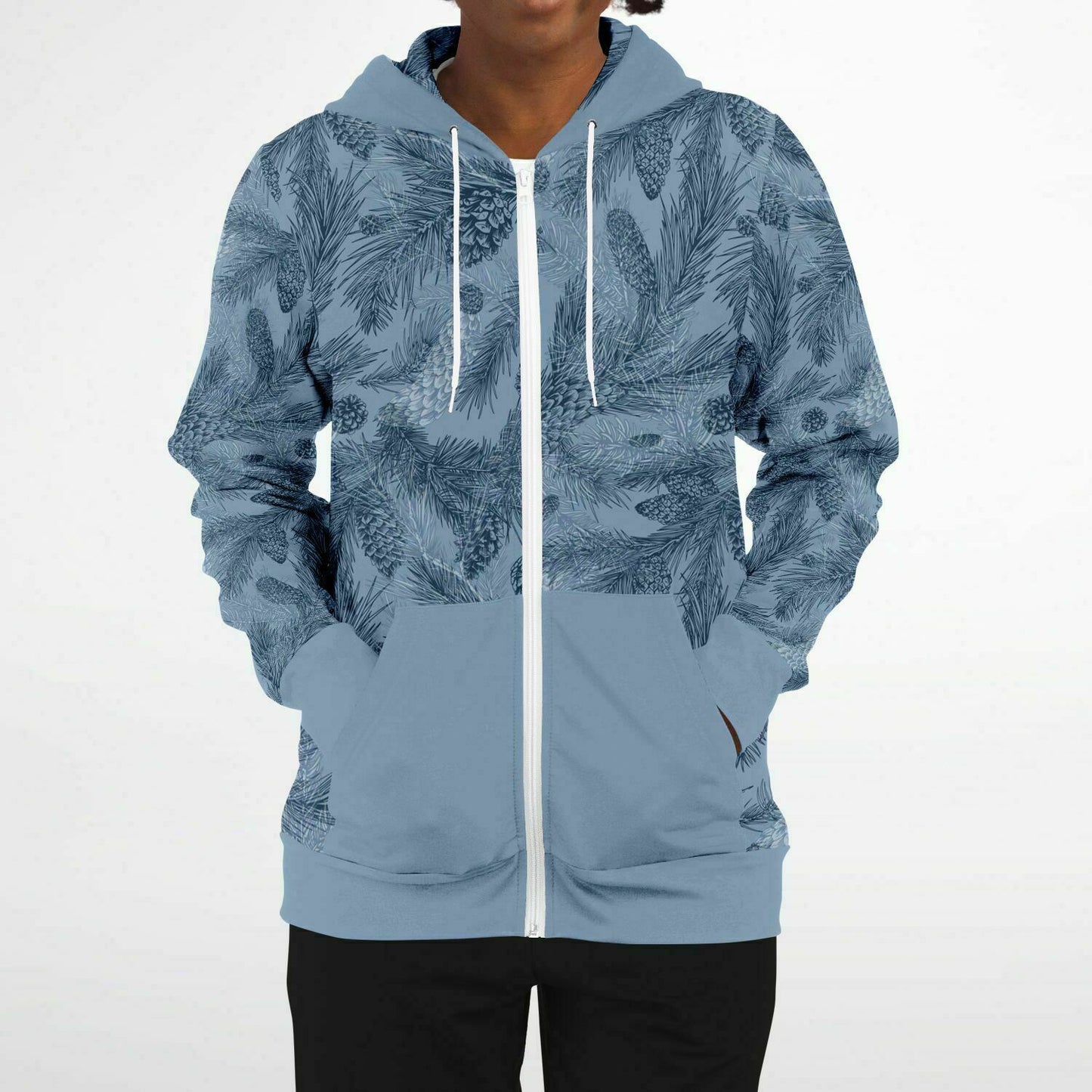 Blue Spruce Zip Hoodie Unisex copy