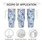 Watercolor Flowers 2 Tumbler with Handle| Stainless Steel