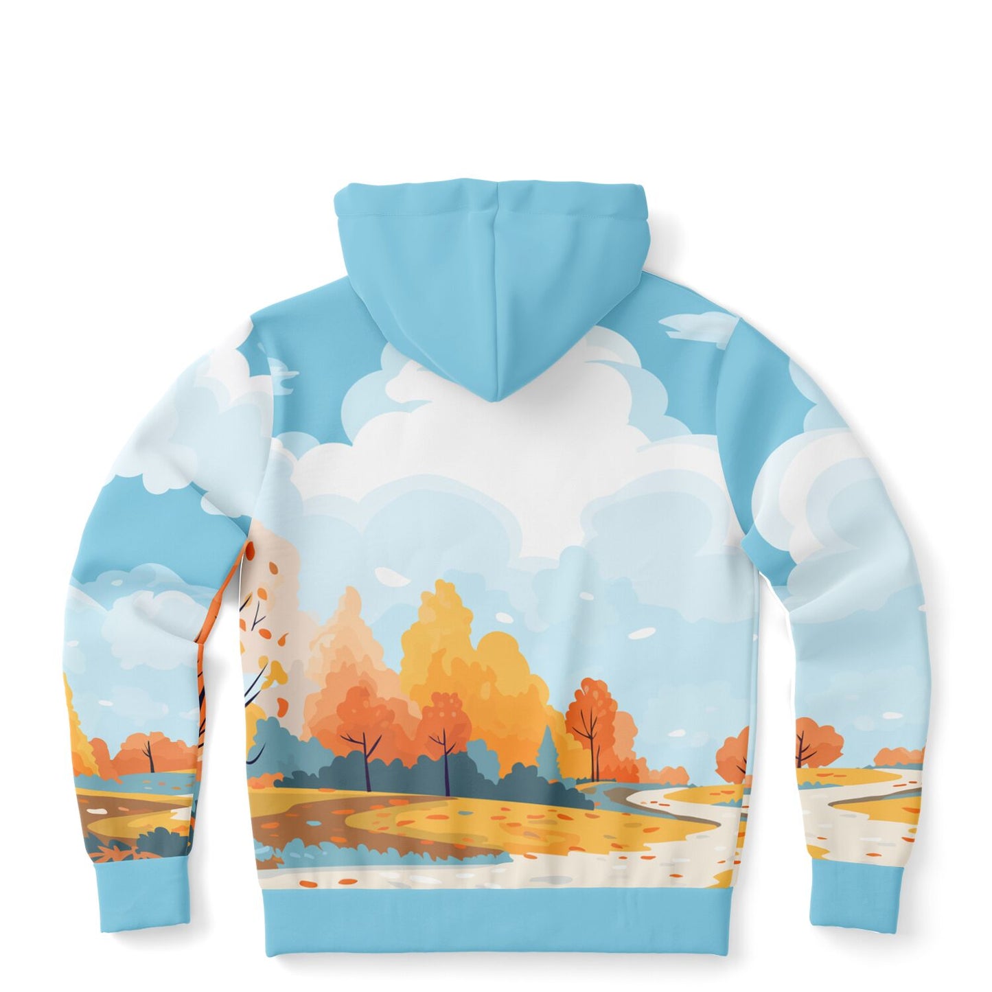 Fall Landscape 1 Unisex Zip Hoodie