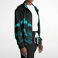 Waves & Flowers 1 Unisex Track Jacket