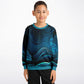 Waves Kids Sweatshirt - blue-green