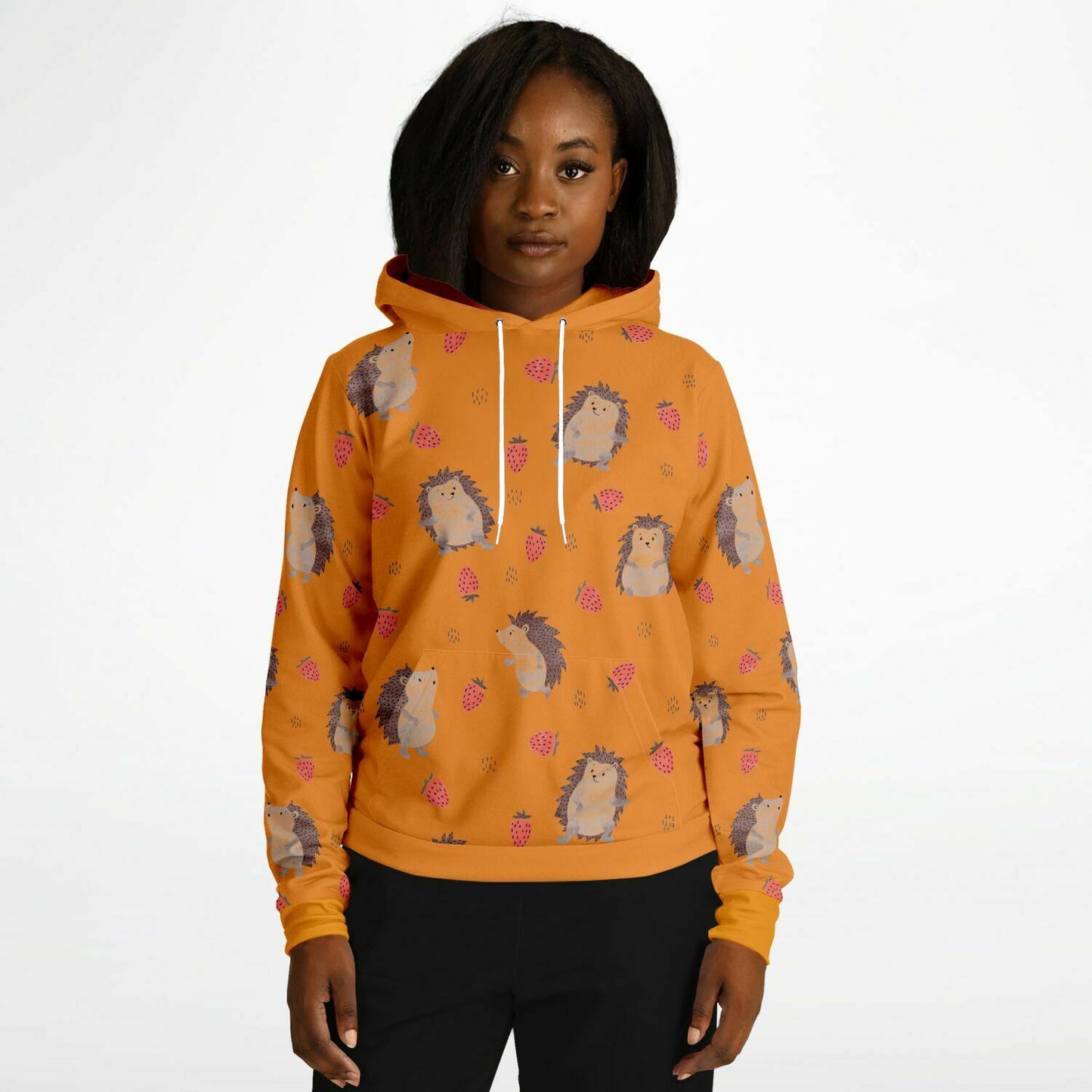 Orange hedgehogs Unisex Hoodie