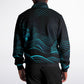 Waves & Flowers 2 Unisex Track Jacket