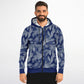 Dark Blue Spruce Unisex Zip Hoodie