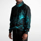 Waves & Flowers 2 Unisex Track Jacket