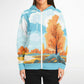 Fall Landscape 1 Unisex Zip Hoodie