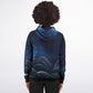 Waves&Flowers Fashion Zip Hoodie