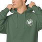 Japanese Crane Unisex pigment-dyed hoodie (6 colors)