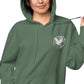 Japanese Crane Unisex pigment-dyed hoodie (6 colors)