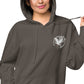 Japanese Crane Unisex pigment-dyed hoodie (6 colors)