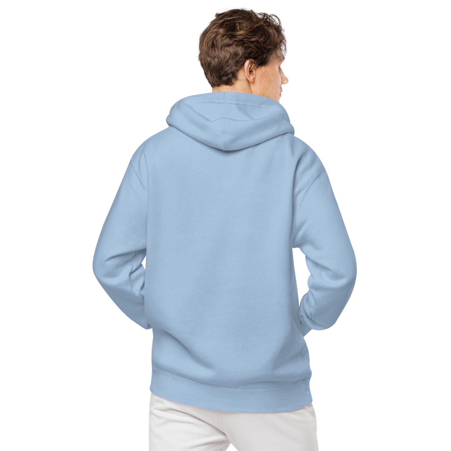 Japanese Crane Unisex pigment-dyed hoodie (6 colors)