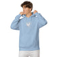 Japanese Crane Large Unisex pigment-dyed hoodie (6 colors)