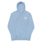 Japanese Crane Unisex pigment-dyed hoodie (6 colors)