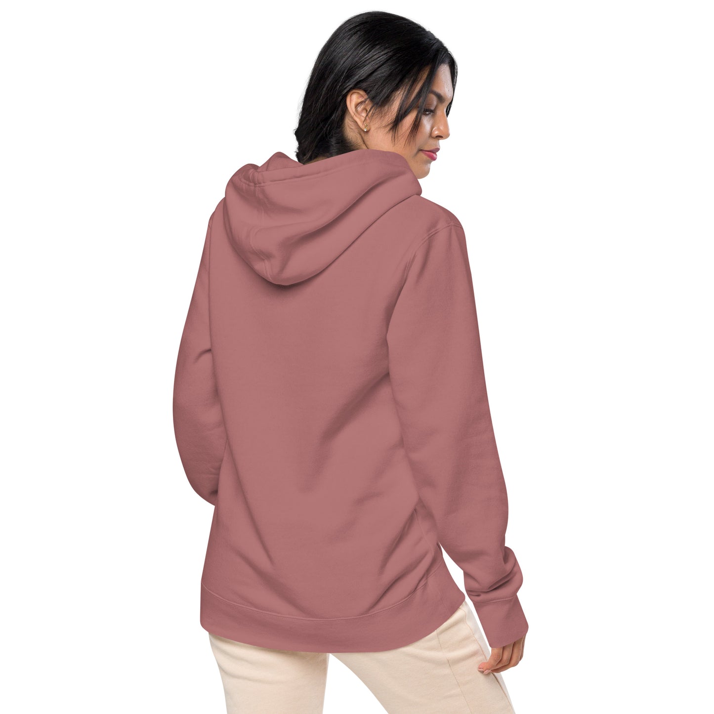 Japanese Crane Unisex pigment-dyed hoodie (6 colors)