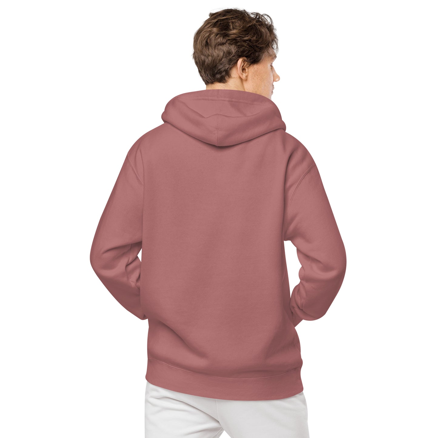 Japanese Crane Large Unisex pigment-dyed hoodie (6 colors)