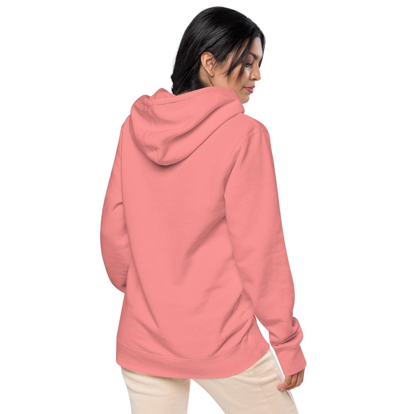 Japanese Crane Unisex pigment-dyed hoodie (6 colors)