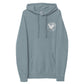 Japanese Crane Unisex pigment-dyed hoodie (6 colors)