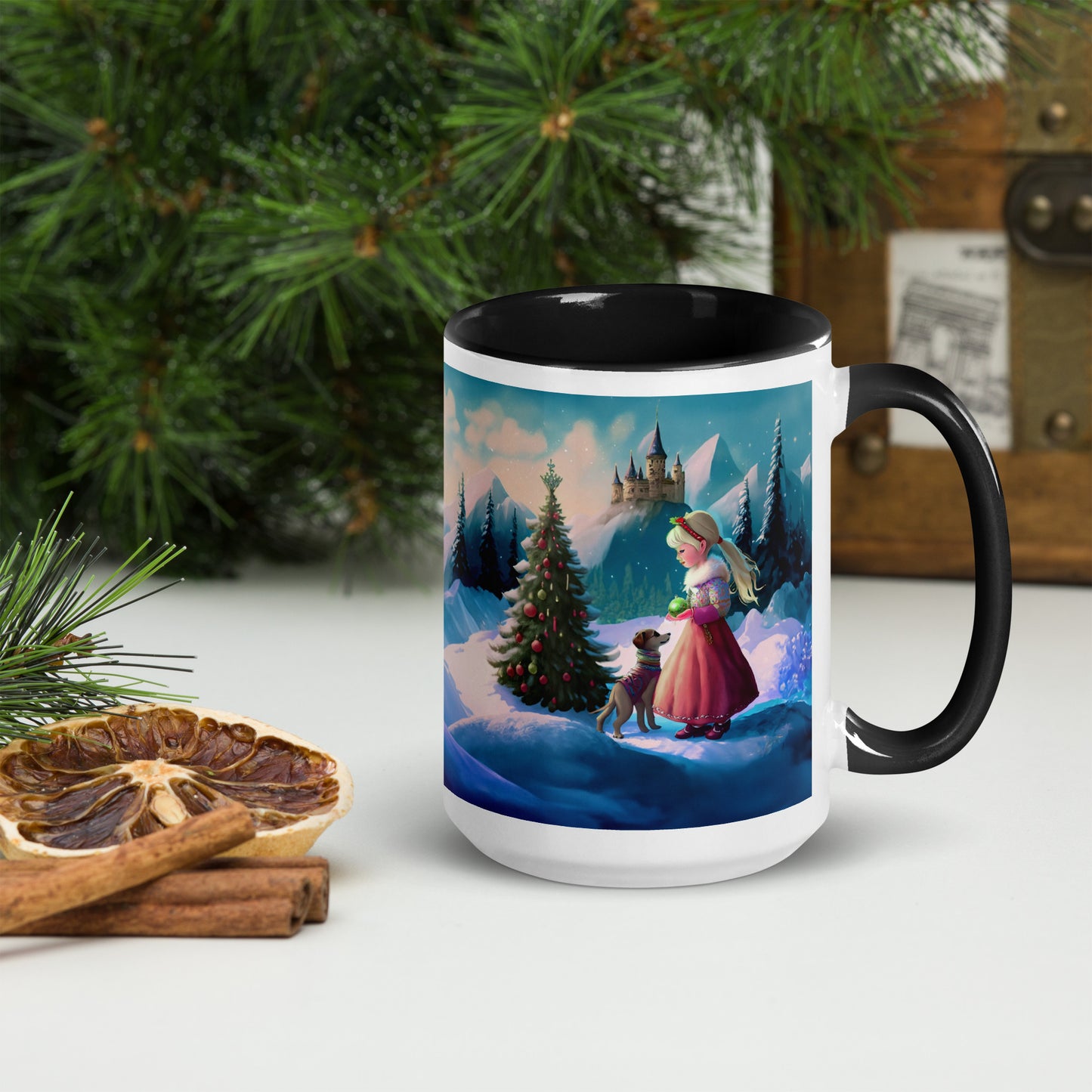 Christmas Princess 1  Ceramic Mug 2 sizes