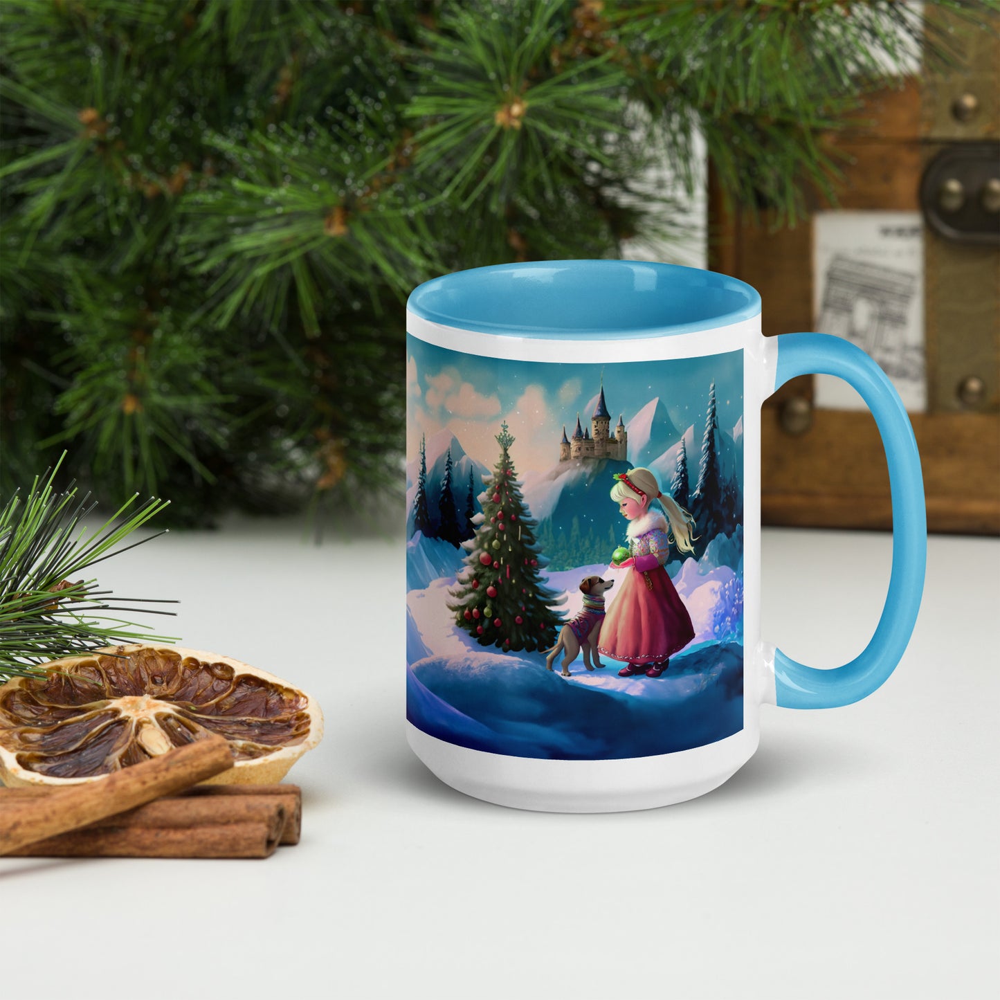 Christmas Princess 1  Ceramic Mug 2 sizes