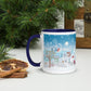 Winter City Blue Ceramic Mug 2 sizes