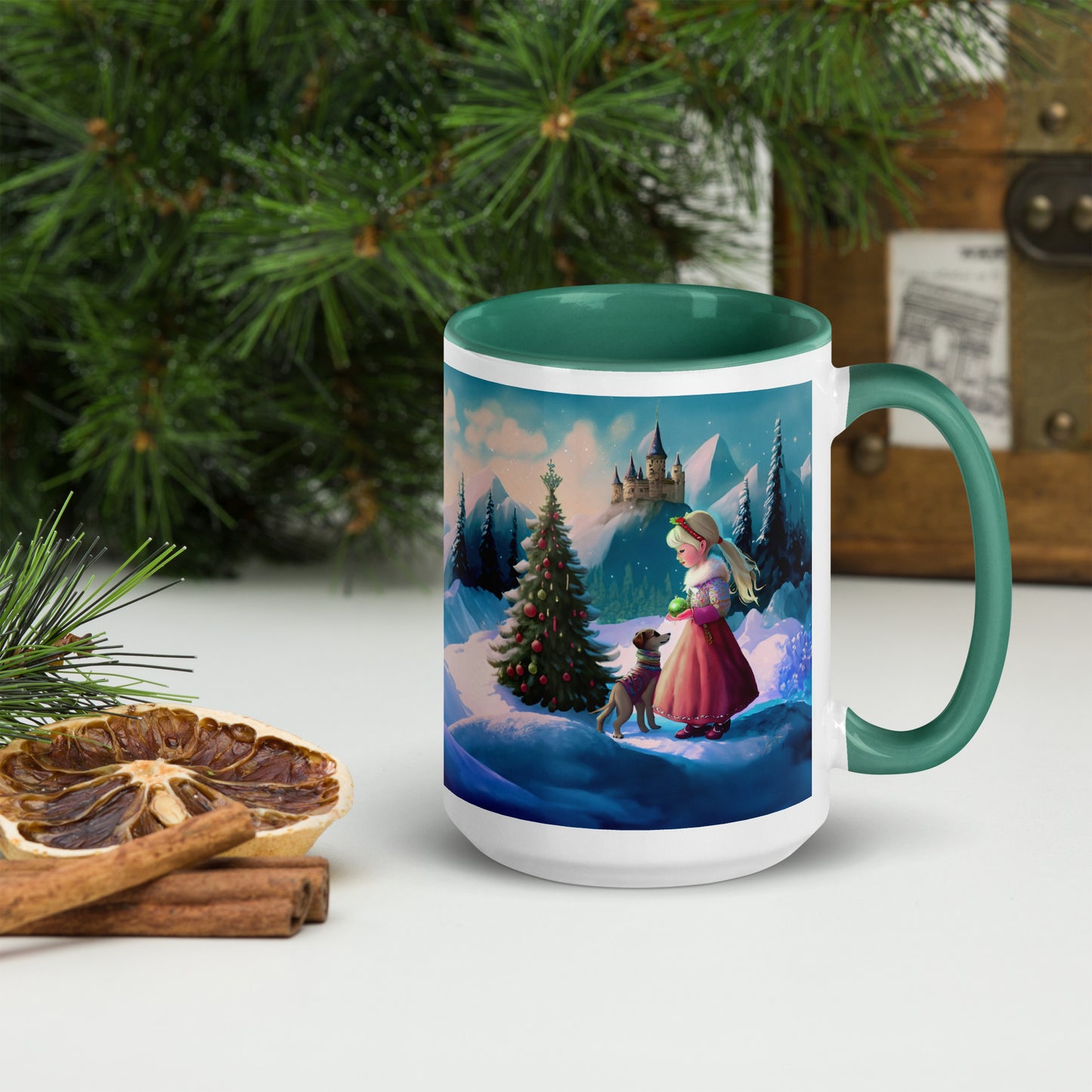 Christmas Princess 1  Ceramic Mug 2 sizes