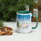 Winter City Blue Ceramic Mug 2 sizes