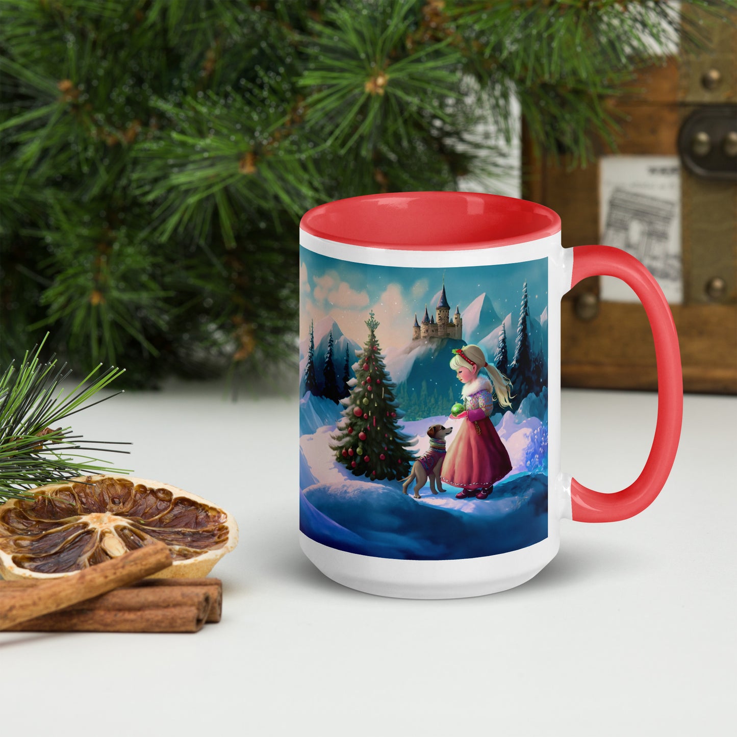 Christmas Princess 1  Ceramic Mug 2 sizes