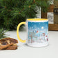 Winter City Blue Ceramic Mug 2 sizes