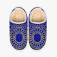 Blue Geometric Pattern 1Bedroom Slippers