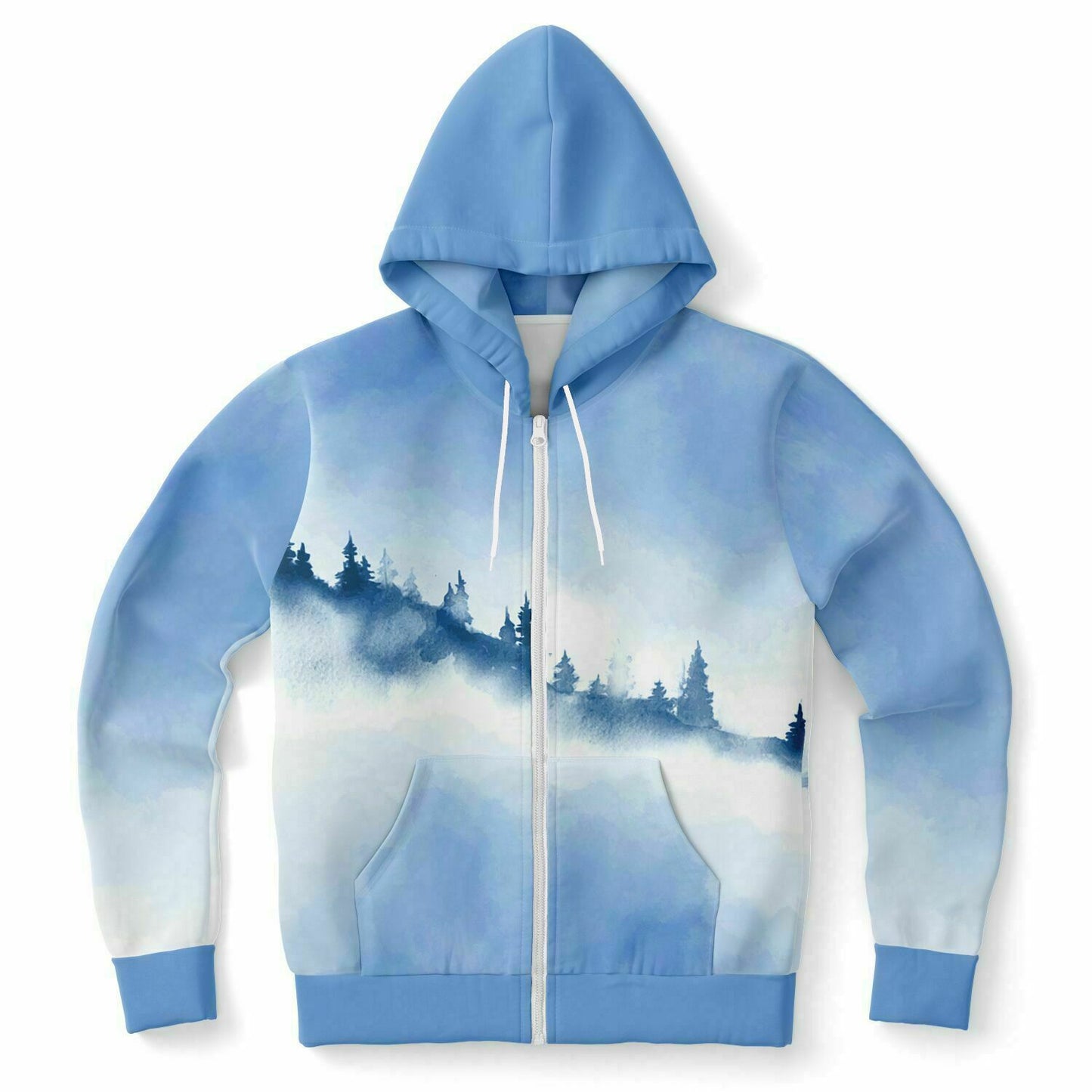 Blue Mountains Zip Hoodie Unisex