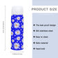 Daisies Travel Tumbler (354ml/12oz) | Stainless Steel 304 - blue