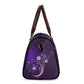 Purple Flower Swirl Travel Bag (Small and Medium)