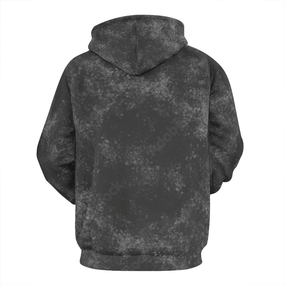 Grey dyed Cotton Hoodie