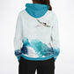 Waves & Cranes Pullover Hoodie Unisex (3 variants)