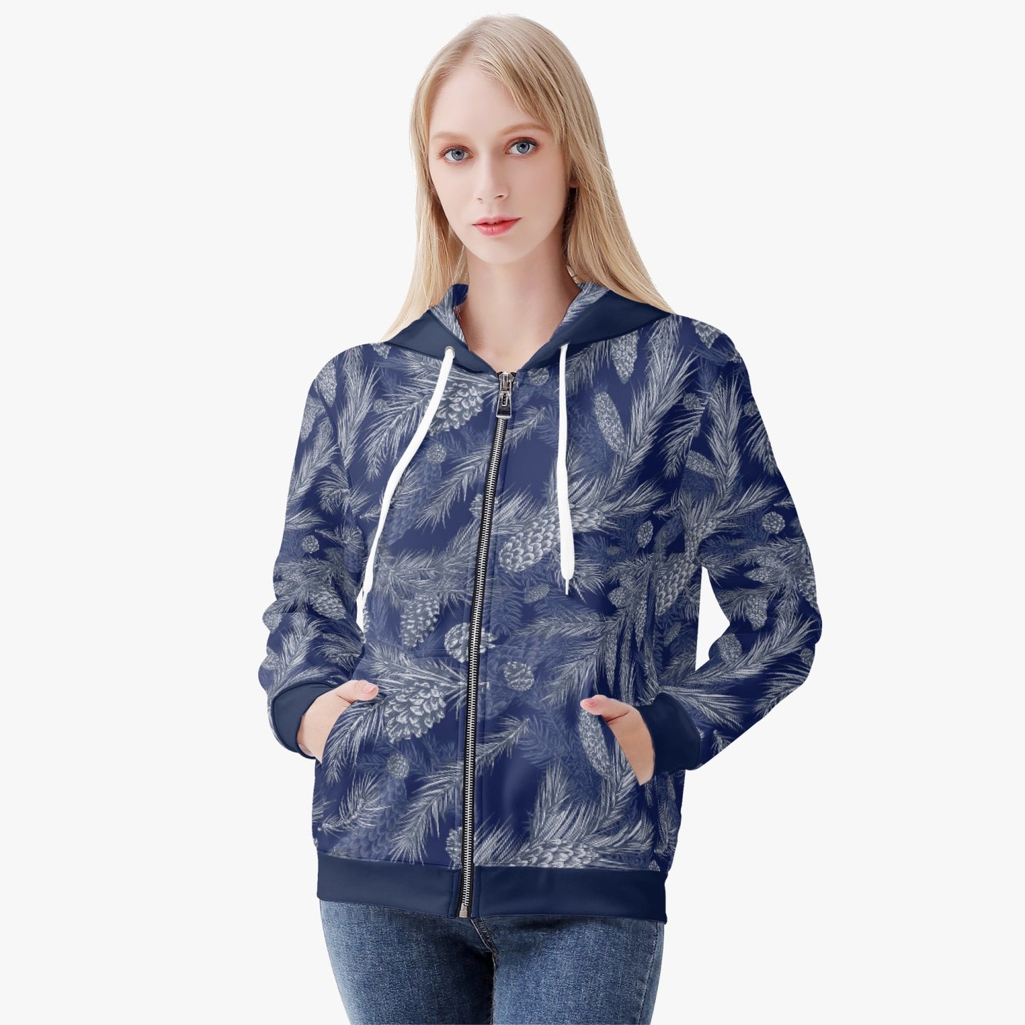 Dark Blue Spruce Hoodie Natasha