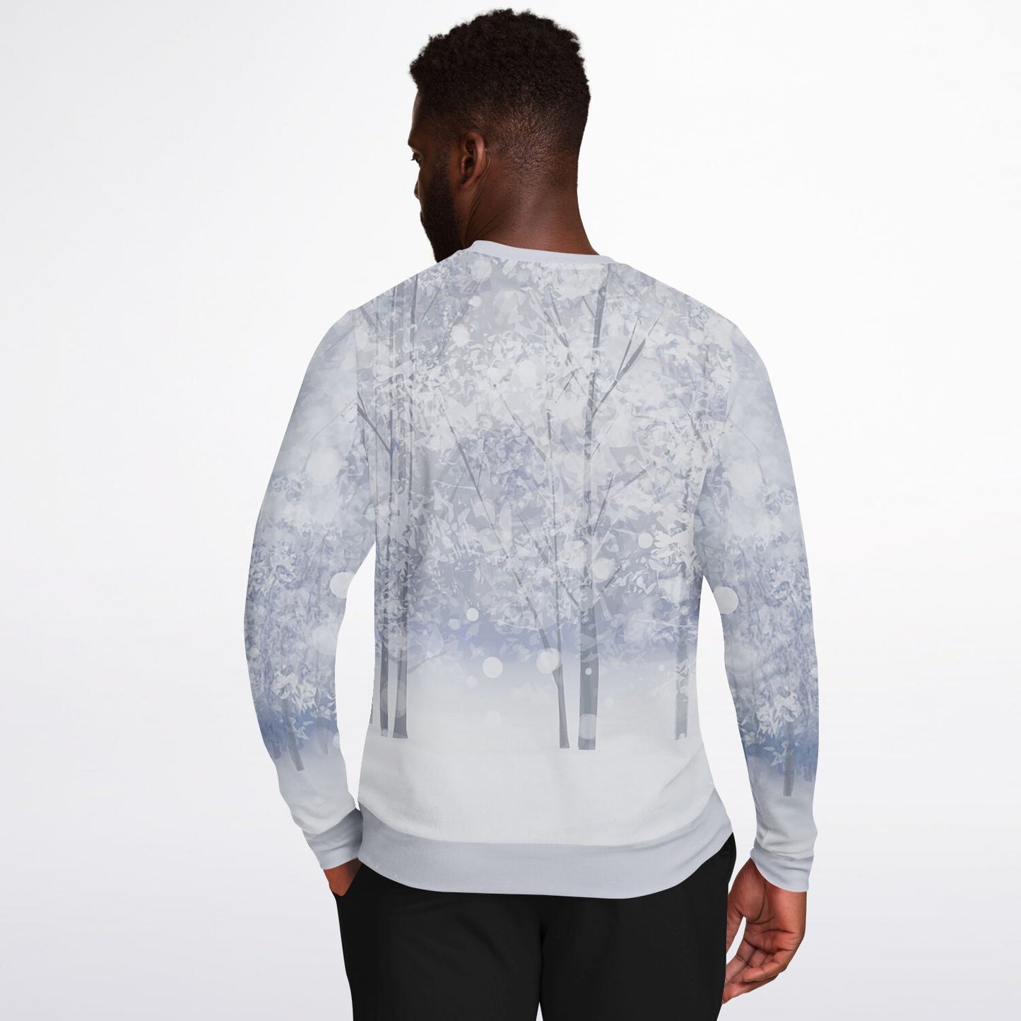 Winter Forest Owl Sweatshirt Unisex