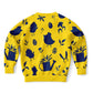 Yellow Easter Kids Sweatshirt