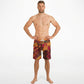 Abstract Orange Men's Board Shorts - coming soon!