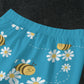 Daisys and Bees Kid's Pajamas With Wide Ankles