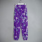Summer Flowers Women's Sweatpants - purple on purple