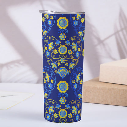 Ukraine's Heart 20oz Skinny Tumbler Stainless Steel