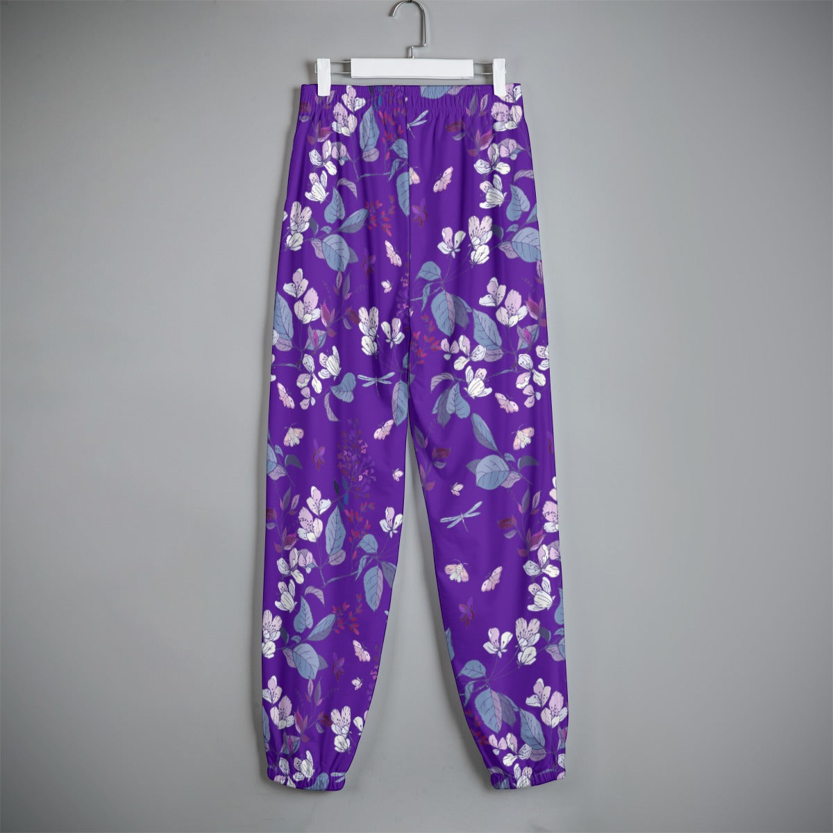 Summer Flowers Women's Sweatpants - purple on purple