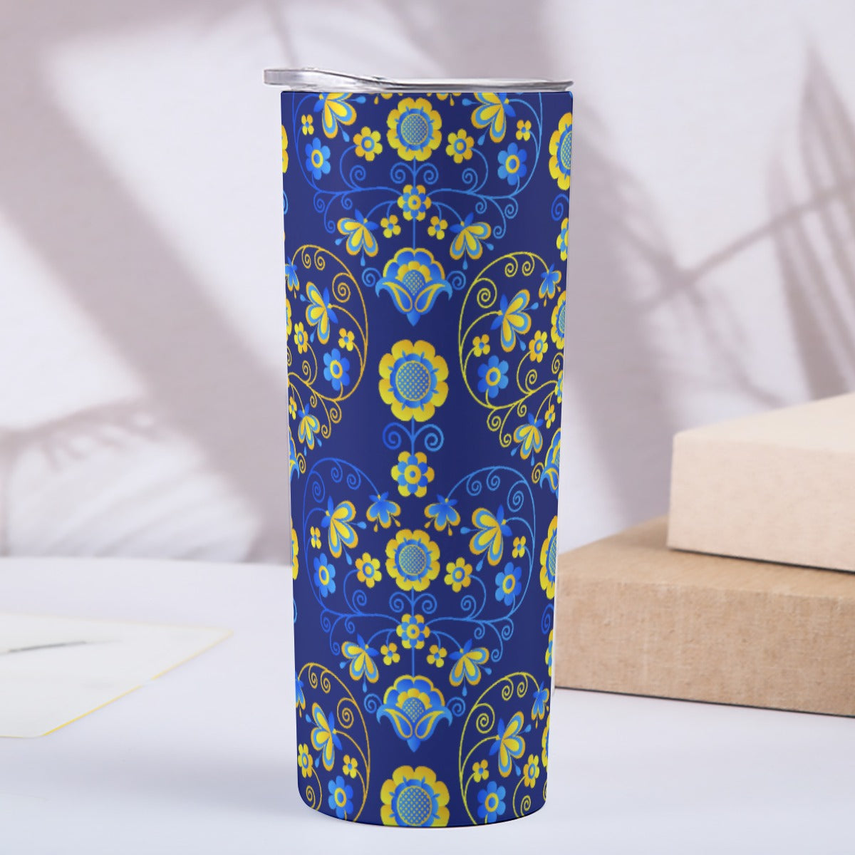 Ukraine's Heart 20oz Skinny Tumbler Stainless Steel