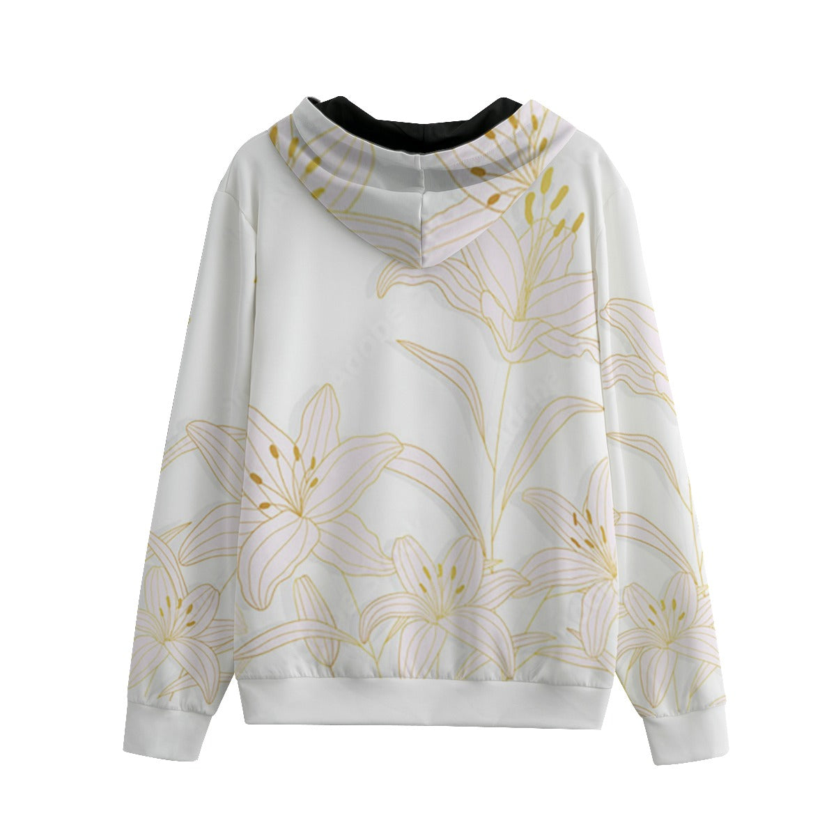 Lily Unisex Hoodie With Zipper Closure | 310GSM Cotton